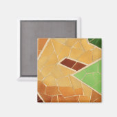 Aimant Décor en mosaïque (Recto/Verso)