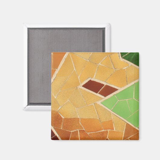 Aimant Décor en mosaïque (Recto/Verso)