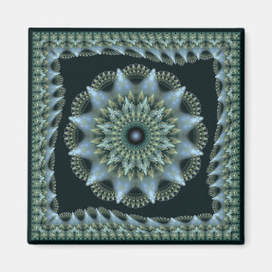 Aimant Décor étoile brillant fractal