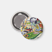 Aimant Décor Plat par Henry Lyman Sayen, (Recto/Verso)