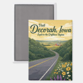 Aimant Decorah Iowa Travel (Recto/Verso)