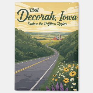 Aimant Decorah Iowa Travel