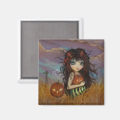 Aimant décoratif de fée d'Halloween (Recto/Verso)