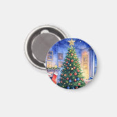 Aimant décoration de Noël (Recto/Verso)