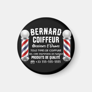 Aimant Décoration de salon de coiffure
