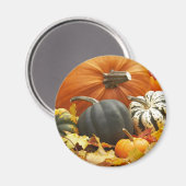 Aimant Décoration d'octobre (Recto/Verso)