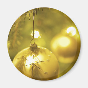Aimant Décoration Gold Holiday Tree