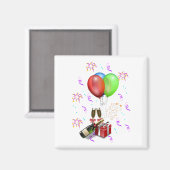 Aimant Décorations de Célébration (Recto/Verso)