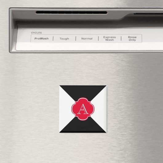 Aimant Décorations de monogramme (In Situ (Lave-vaisselle))