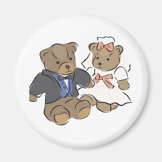 Aimant Décorations mariages 19 (Devant)