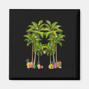 Aimant Décorez Les Palmiers Tropical Hawaï Noël En Juille