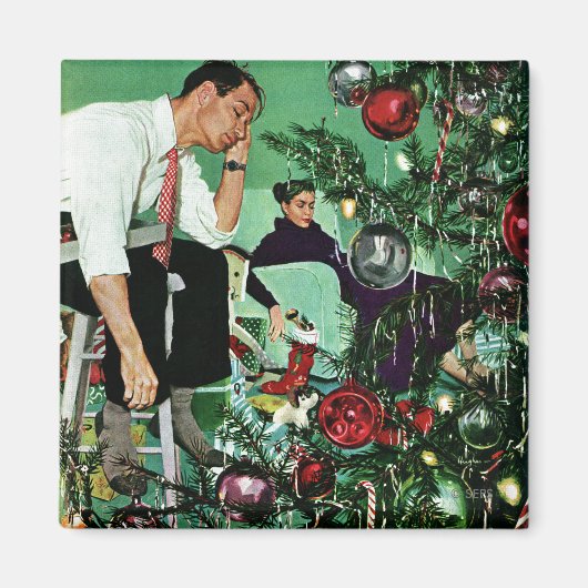 Aimant Découpage de l'arbre (Devant)