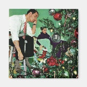 Aimant Découpage de l'arbre (Devant)