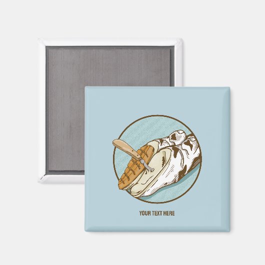 Aimant Découpage du capot de vache (Recto/Verso)