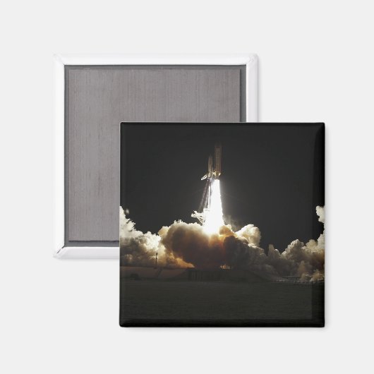 Aimant Découverte de navette spatiale (Recto/Verso)