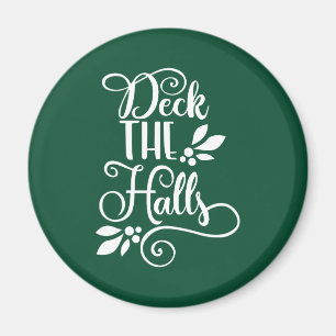 Aimant découvrez les halls Typographie