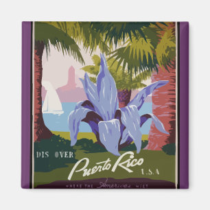 Aimant Découvrez Porto Rico