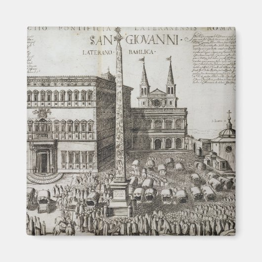 Aimant Dedication of the Obelisk in the Basilica (Devant)