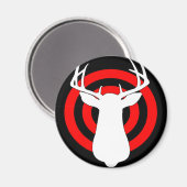 Aimant Deer Antlers Bullseye (Recto/Verso)