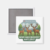 Aimant Deer Antlers Size Comparison (Recto/Verso)