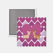 Aimant Deer Love (Recto/Verso)