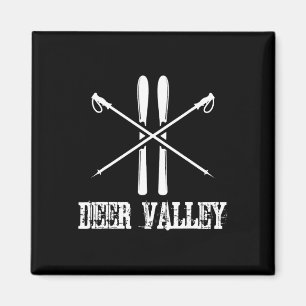 Aimant Deer Valley Utah Ski Ski Ski Ski Nordic Alpine Do