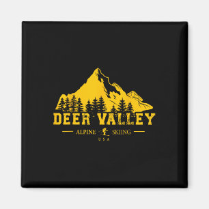 Aimant Deer Valley Utah Usa Station de ski alpin Souv