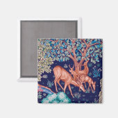 Aimant Deers dans The Forest, William Morris (Recto/Verso)