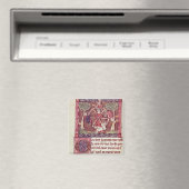 Aimant Déesse aveugle Fortune avec le roi Arthur (In Situ (Lave-vaisselle))