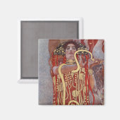 Aimant Déesse de la Santé, Hygiéie (Salus), Gustav Klimt (Recto/Verso)