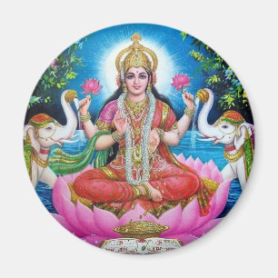Aimant Déesse de Lakshmi de l'amour, de la prospérité,
