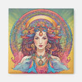 Aimant Déesse Des Arcs-En-Ciel (Devant)