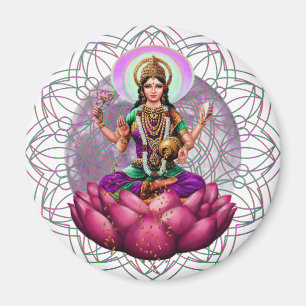 Aimant Déesse Lakshmi mandala