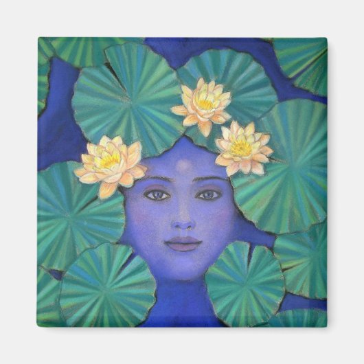 Aimant Déesse Lotus (Devant)