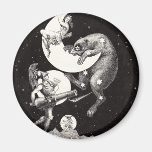 Aimant Déesse lunaire céleste antique et ours Ursa Major