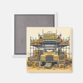 Aimant Défenseur du désert (Recto/Verso)