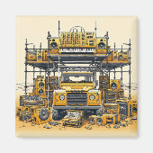 Aimant Défenseur du désert (Devant)