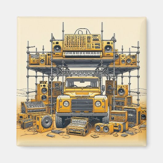 Aimant Défenseur du désert (Devant)