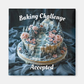 Aimant Défi de cuisson accepté (Devant)