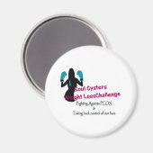 Aimant Défi de perte de poids des cysters de l'âme (Recto/Verso)