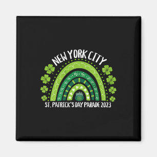 Aimant Défilé de la Saint-Patrick de New York Matching Fa