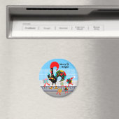 Aimant Défilé de Noël de la fête des costumes portugais (In Situ (Lave-vaisselle))