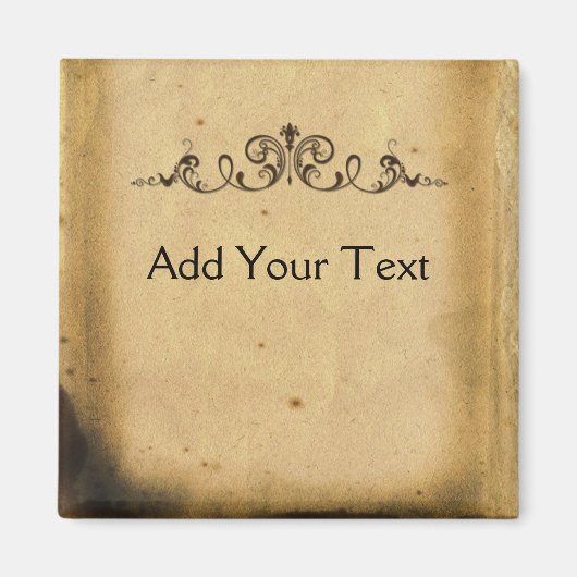 Aimant Défilement antique (Devant)