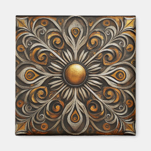 Aimant Défilement orné avec Golden Center2