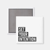 Aimant Définir la typographie de votre intention (Recto/Verso)