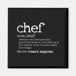 Aimant Définition de chef - Dictionnaire drôle Cadeau de