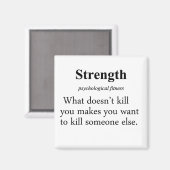 Aimant Définition de la force (Recto/Verso)