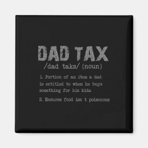 Aimant Définition de l'impôt Drôle Fête des pères Hommes 