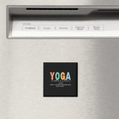 Aimant Définition de professeur de yoga Normal seulement  (In Situ (Lave-vaisselle))