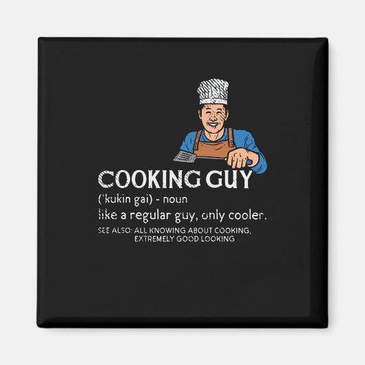 Aimant Définition de type de cuisine (Devant)